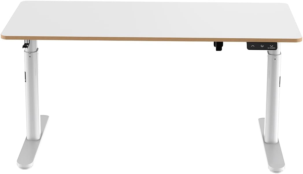 ULTRADESK - Pulsar Kinderschreibtisch Höhenverstellbar - Höhenverstellbarer Schreibtisch - 120x60x55-81cm - Computertisch für 2 Monitore - für