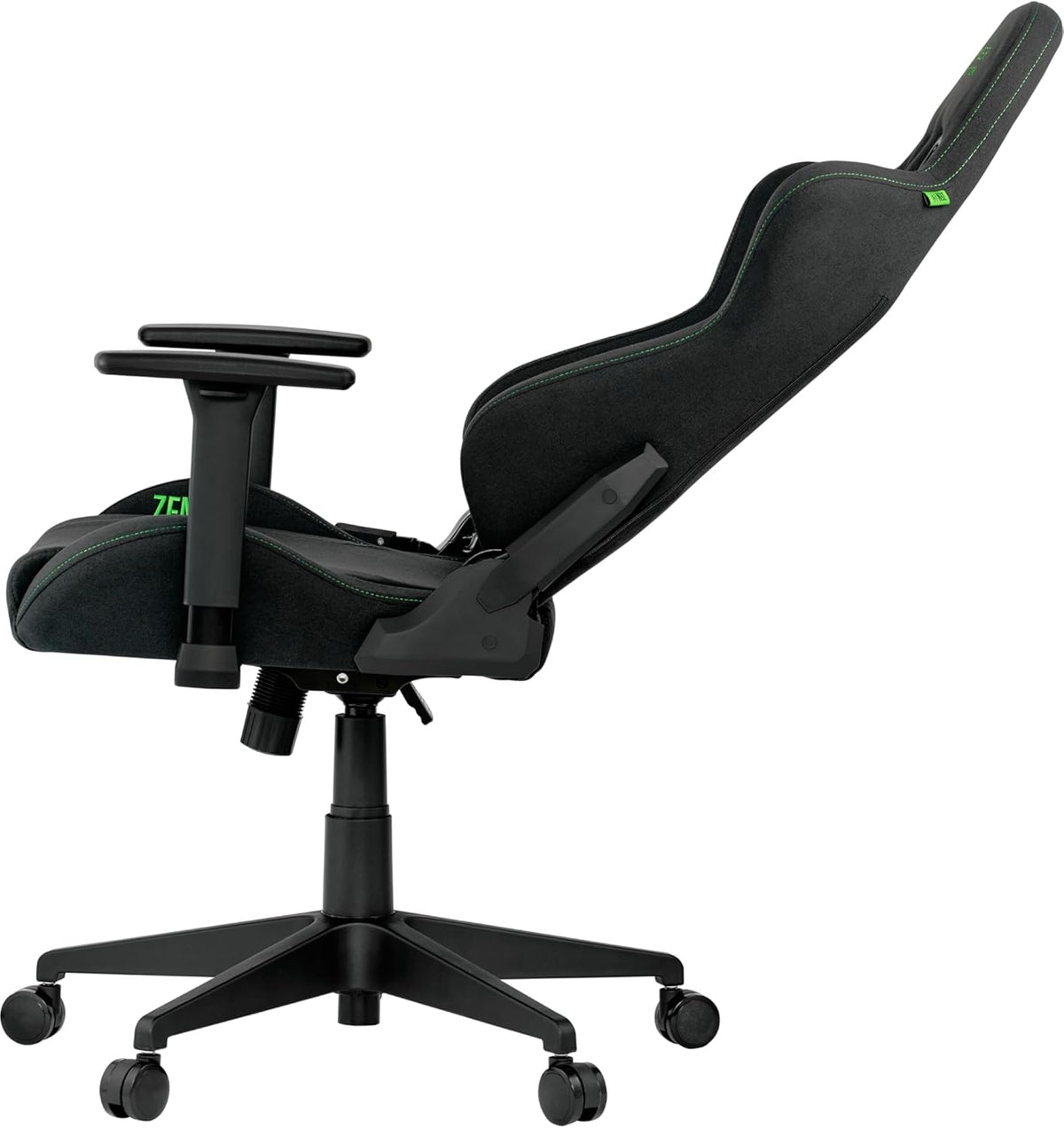 Razer TAROK Essentials X Gaming Stuhl Stoff Schwarz, ergonomischer Gaming Chair mit Armlehnen & Kopfstütze