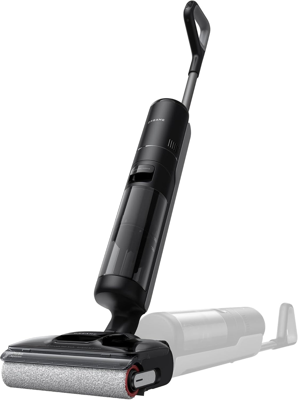 dreame H12 Pro FlexReach Nass- und Trockensauger, Flaches 180°-Design, Trocknung in 5 Minuten, 18.000 Pa Saugkraft, 90 °C Heißwäsche
