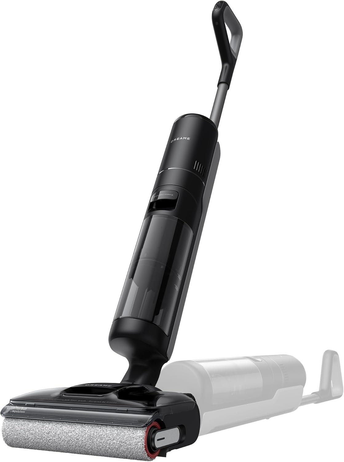 dreame H12 Pro FlexReach Nass- und Trockensauger, Flaches 180°-Design, Trocknung in 5 Minuten, 18.000 Pa Saugkraft, 90 °C Heißwäsche