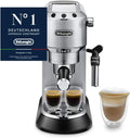 De'Longhi Dedica Style - Espressomaschine mit Manuellem Milchaufschäumer