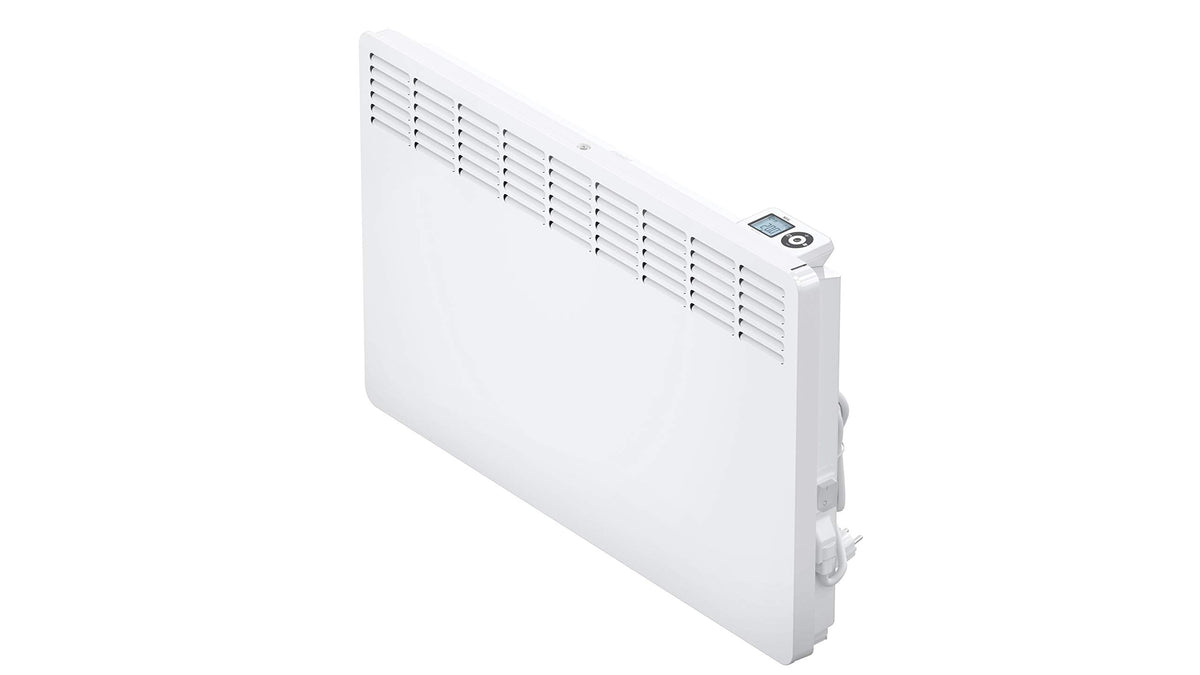 AEG Wandkonvektor WKL 1505 für ca. 15 m², 1500 W, 5-30 °C, wandhängend, LC-Display, Wochentimer, Metall, Ökodesign 2018, 236534