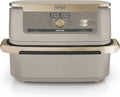 Ninja Foodi FlexDrawer Heißluftfritteuse, Dual Zone, Stone Gold AF500EUSD