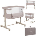 Lionelo Aurora 3 in 1 Babybett bis 9 kg, Beistellbett, Wiege