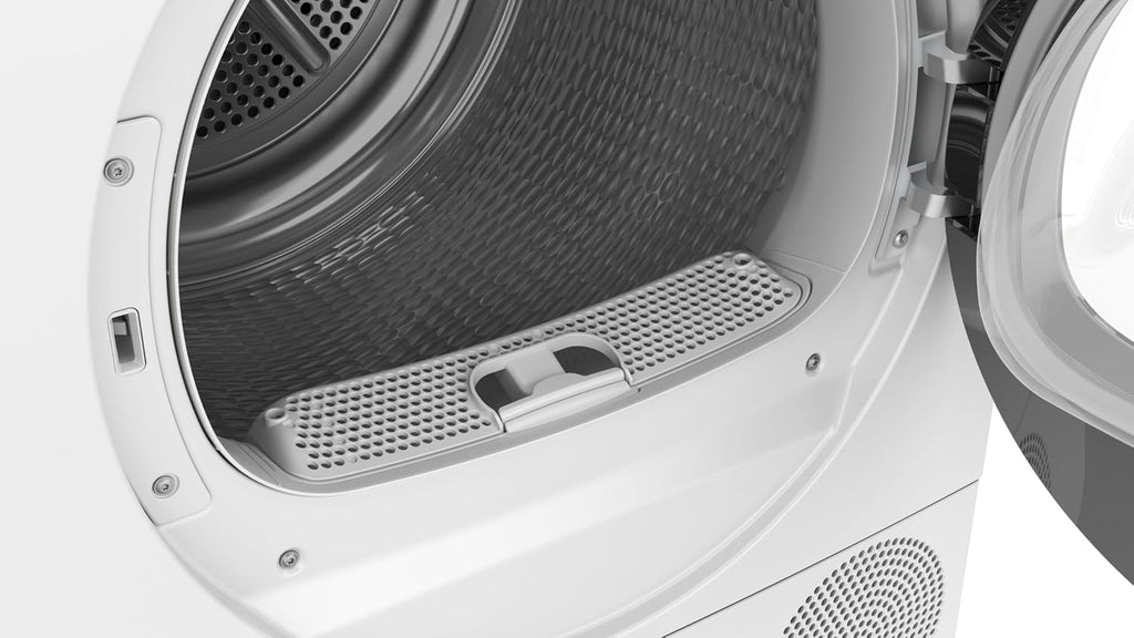 Bosch WQG235D00, Serie 6, Wärmepumpentrockner 8 kg, Schneller getrocknete Wäsche, Auto Dry, Option Halbe Beladung, Sensitive Drying-System