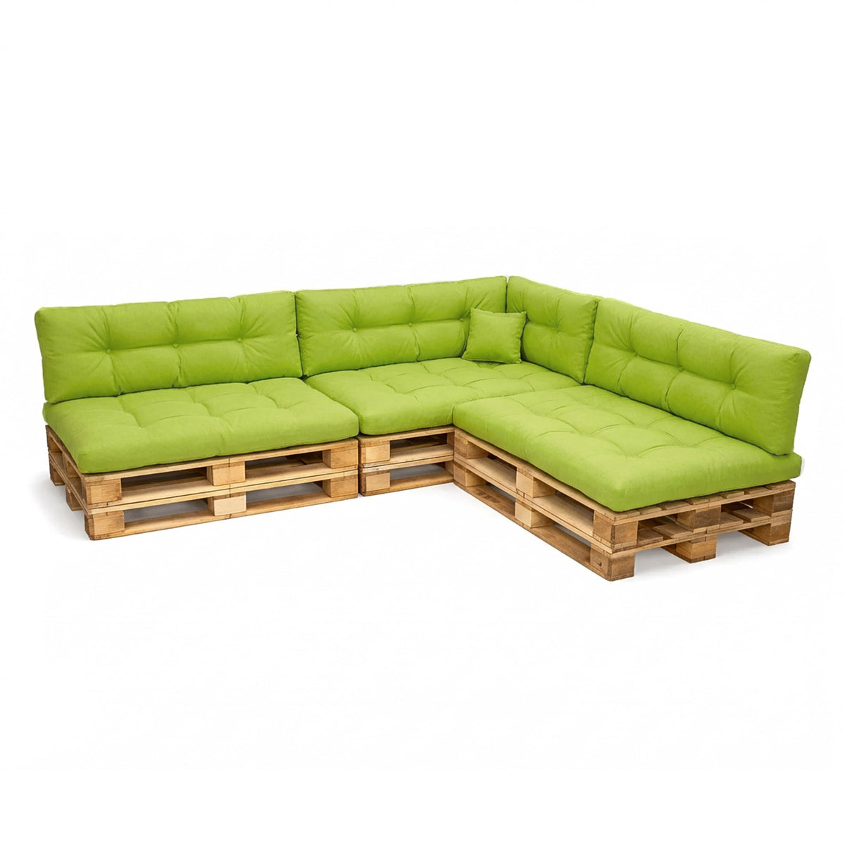 POKAR Palettenkissen Wasserabweisend Palettenauflagen Palettenmöbel Palettensofa 8er Set: Sitzkissen 120x80 + Rückenlehne 120x40, Anthrazit