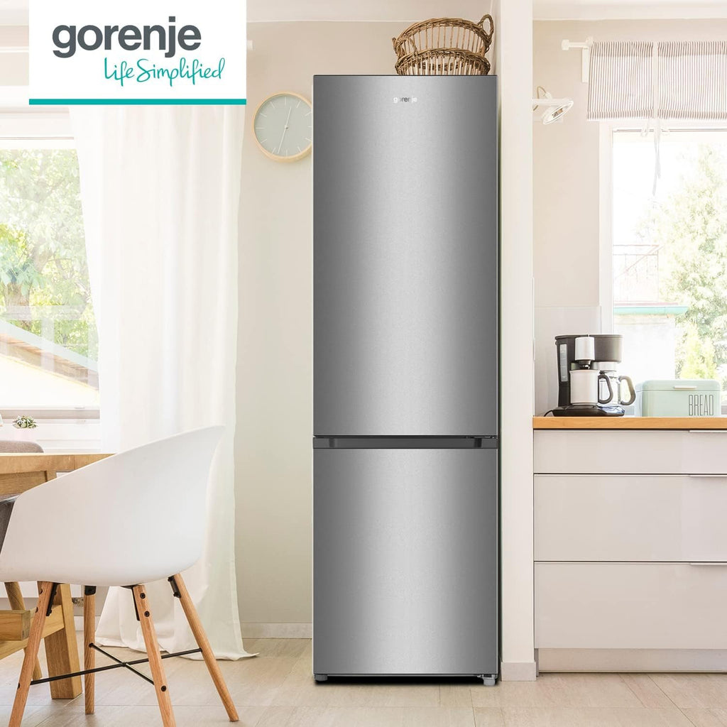 Gorenje RK 4182 PS4 Kühl-Gefrier-Kombination/ Höhe 180 cm/ Kühlen 198 L/ Gefrieren 66 L/ Gemüsefach/ 39dB/ LED Beleuchtung/ HxBxT: 180 x 55 x 55,7 cm