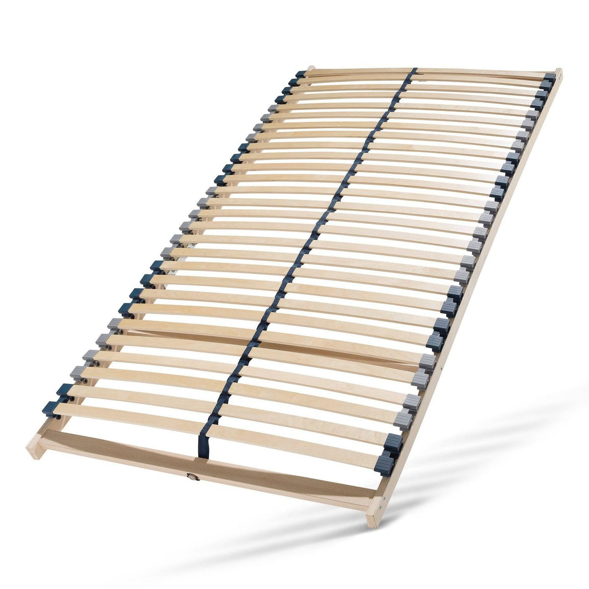 Lattenrost 140x200 Premium Strong bis 200Kg, Kopfteil verstellbar, 7-Zonen-Lattenrost mit 42 Latten, Made in Germany, extra stabil aus Buchenholz