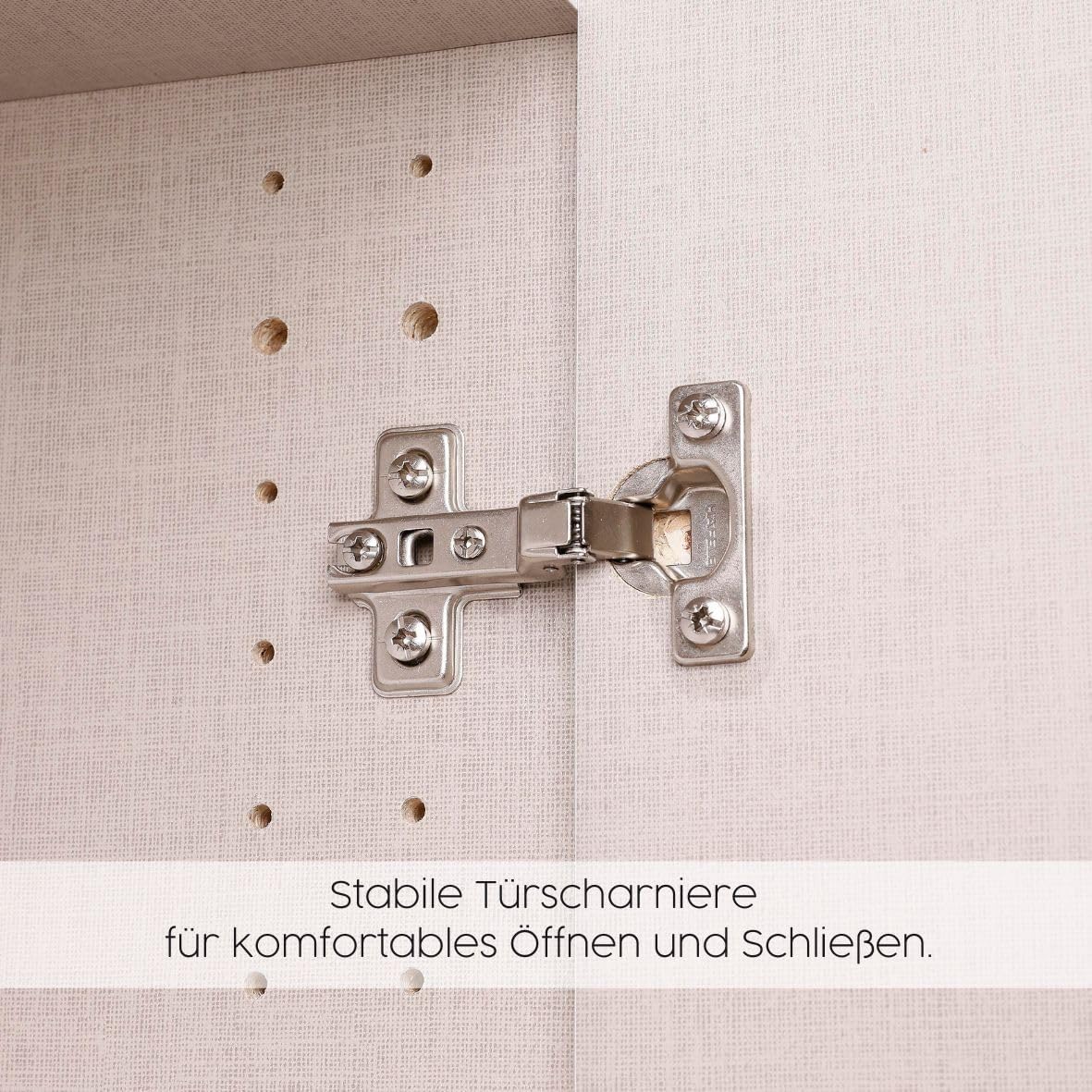 Rauch Möbel Celle Kleiderschrank Weiß Hochglanz, 3-türiger Drehtürenschrank mit 6 Schubladen, Kleiderschrank für Schlafzimmer