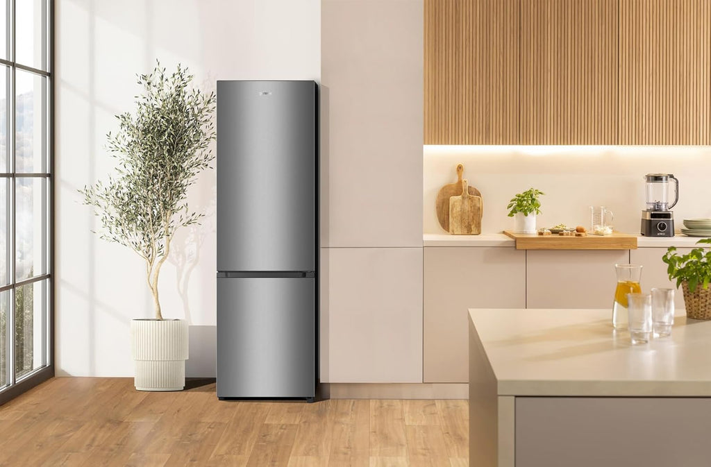 Gorenje RK 4182 PS4 Kühl-Gefrier-Kombination/ Höhe 180 cm/ Kühlen 198 L/ Gefrieren 66 L/ Gemüsefach/ 39dB/ LED Beleuchtung/ HxBxT: 180 x 55 x 55,7 cm