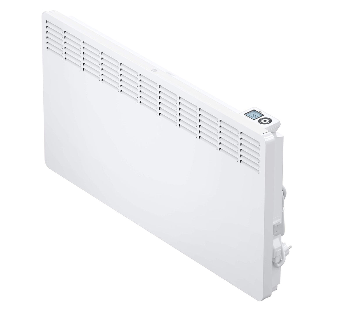 AEG Wandkonvektor WKL 1505 für ca. 15 m², 1500 W, 5-30 °C, wandhängend, LC-Display, Wochentimer, Metall, Ökodesign 2018, 236534