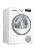 Bosch WQG235D00, Serie 6, Wärmepumpentrockner 8 kg, Schneller getrocknete Wäsche, Auto Dry, Option Halbe Beladung, Sensitive Drying-System
