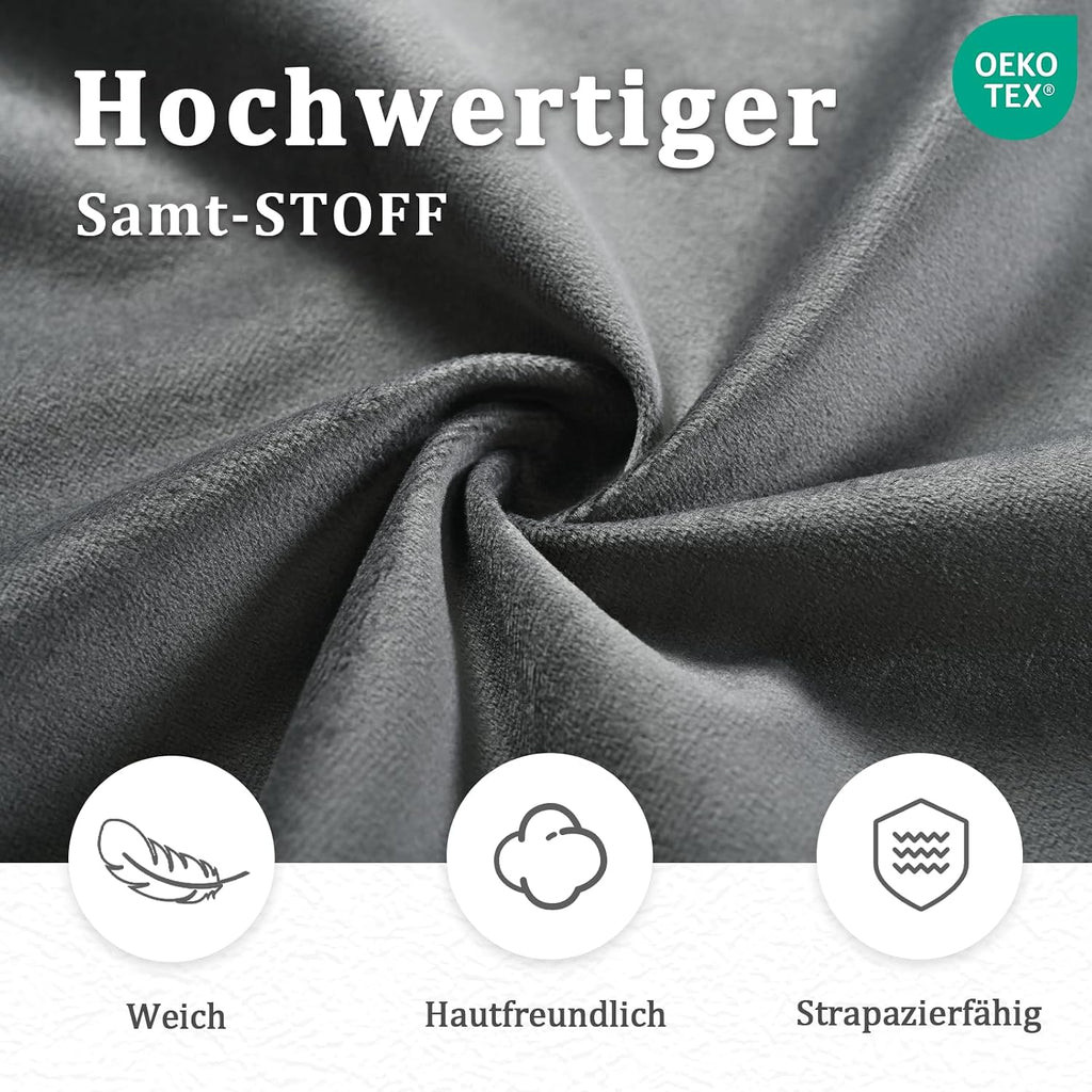 6er Set Esszimmerstühle Drehbar mit Armlehne, 360° Drehstuhl Polsterstuhl Samt Modern Küchenstuhl mit Metallbeine für Esszimmer, Wohnzimmer, Büro
