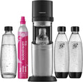 SodaStream DUO Wassersprudler - 4x 1L Sprudlerflaschen & CO2-Zylinder