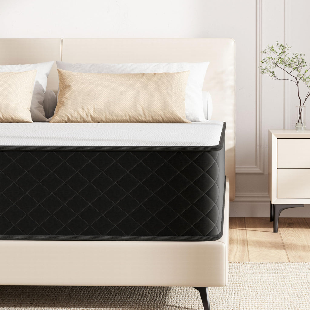 Matratze 140x200 Kaltschaum H2 H3 mit Öko-Tex Zertifiziert 25 cm Höhe, 7-Zone Taschenfederkernmatratze mit Memory Foam Bett Matratze 140x200x25cm