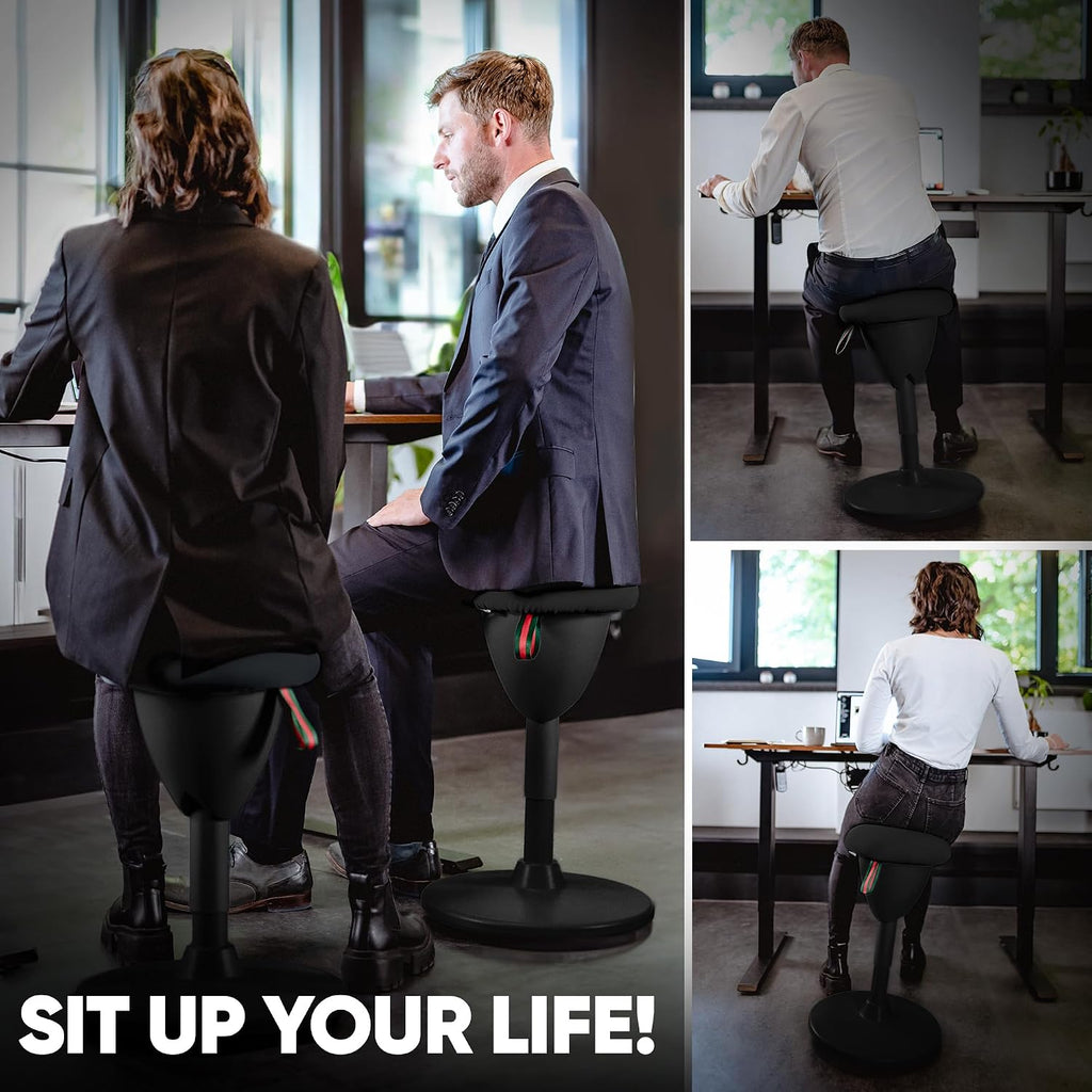 Bürohocker Ergonomisch Sitzhocker Höhenverstellbar
