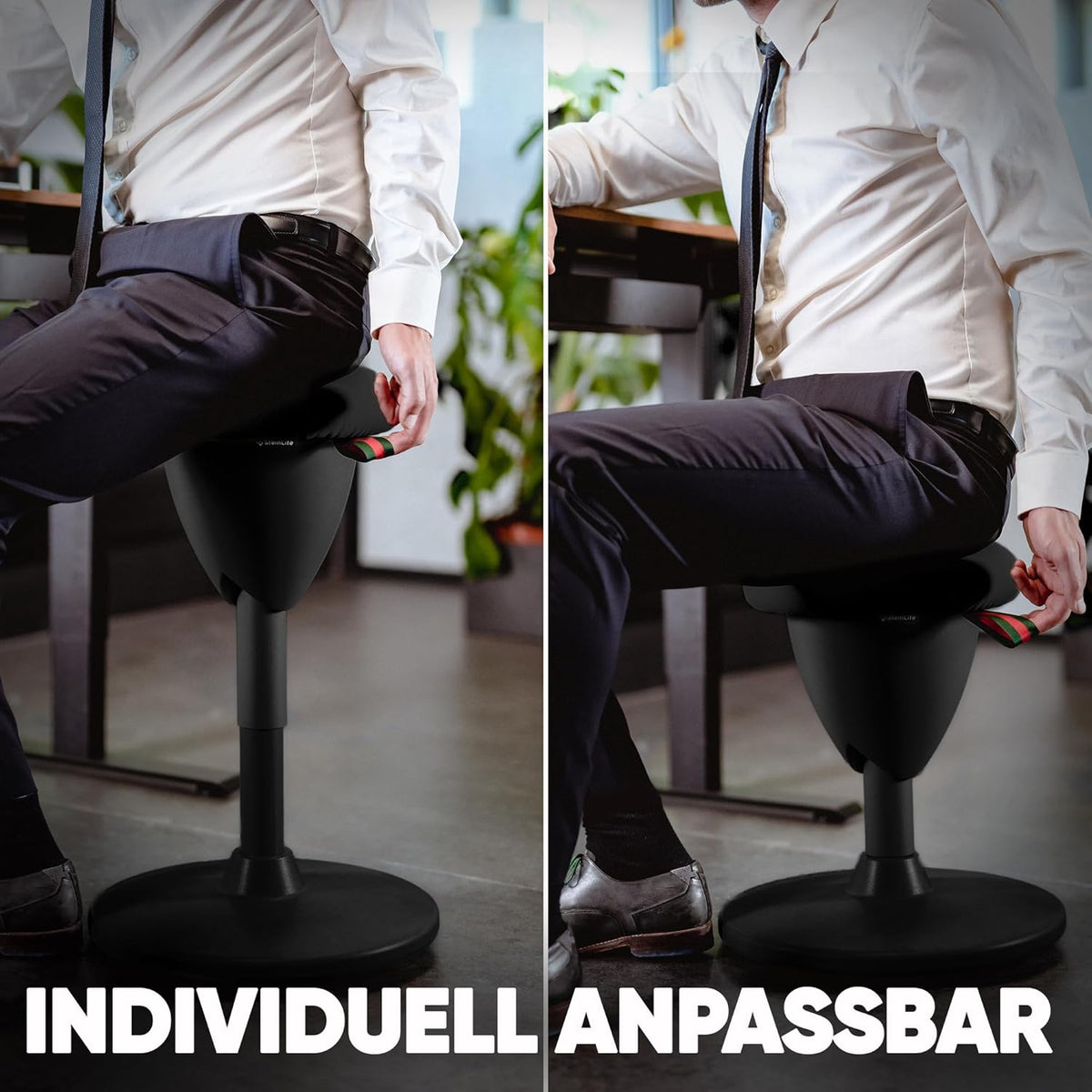 Bürohocker Ergonomisch Sitzhocker Höhenverstellbar