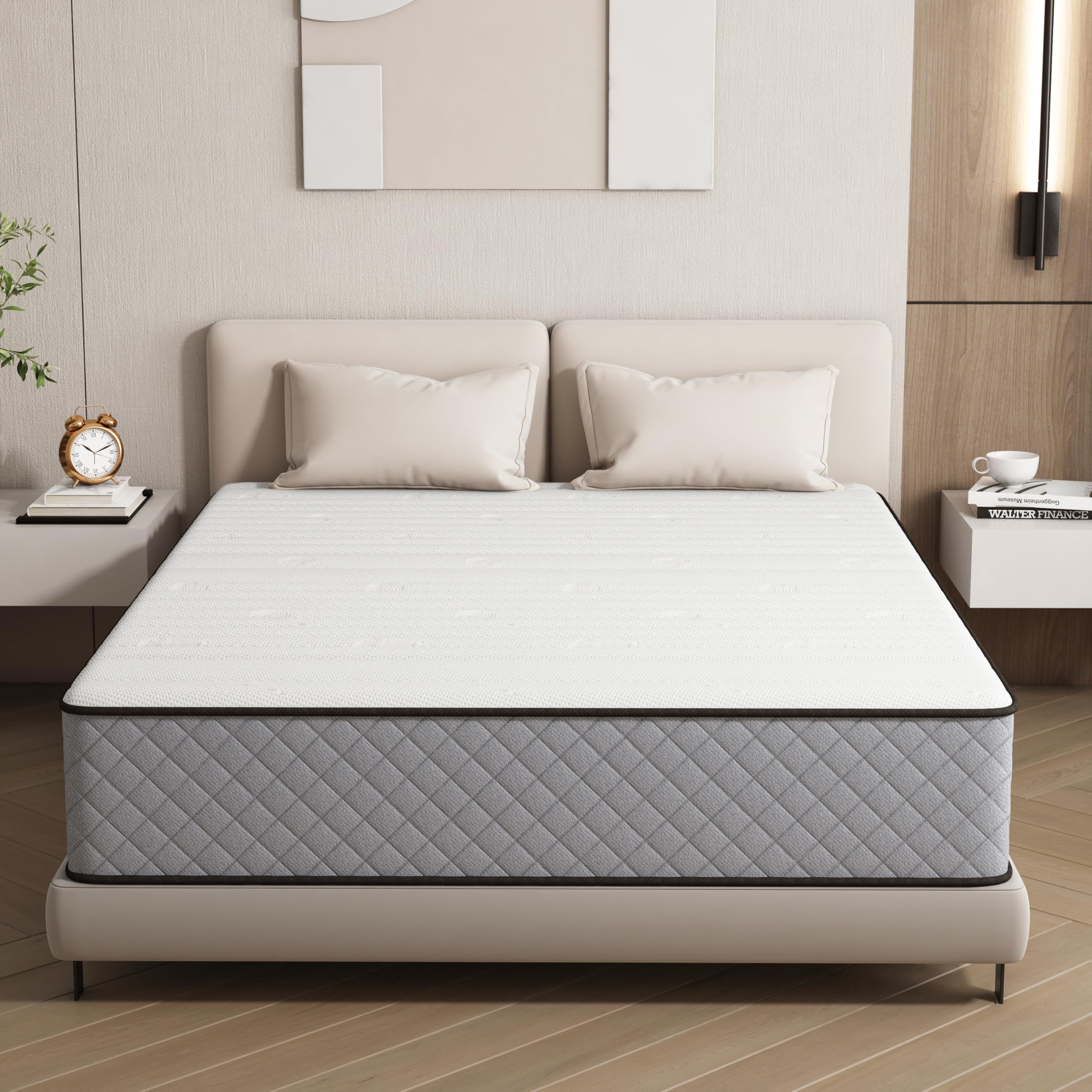 Matoresu Matratze 160x200 H2 H3 25 cm – 7-Zonen Taschenfederkern mit Memory Foam, Kaltschaum & Öko-Tex, Hybridmatratze