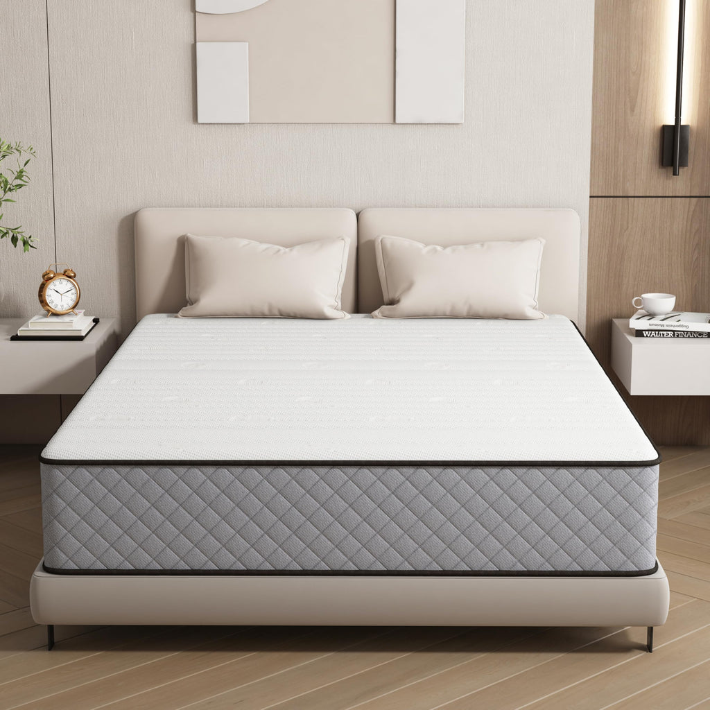 Matratze 140x200 Kaltschaum H2 H3 mit Öko-Tex Zertifiziert 25 cm Höhe, 7-Zone Taschenfederkernmatratze mit Memory Foam Bett Matratze 140x200x25cm