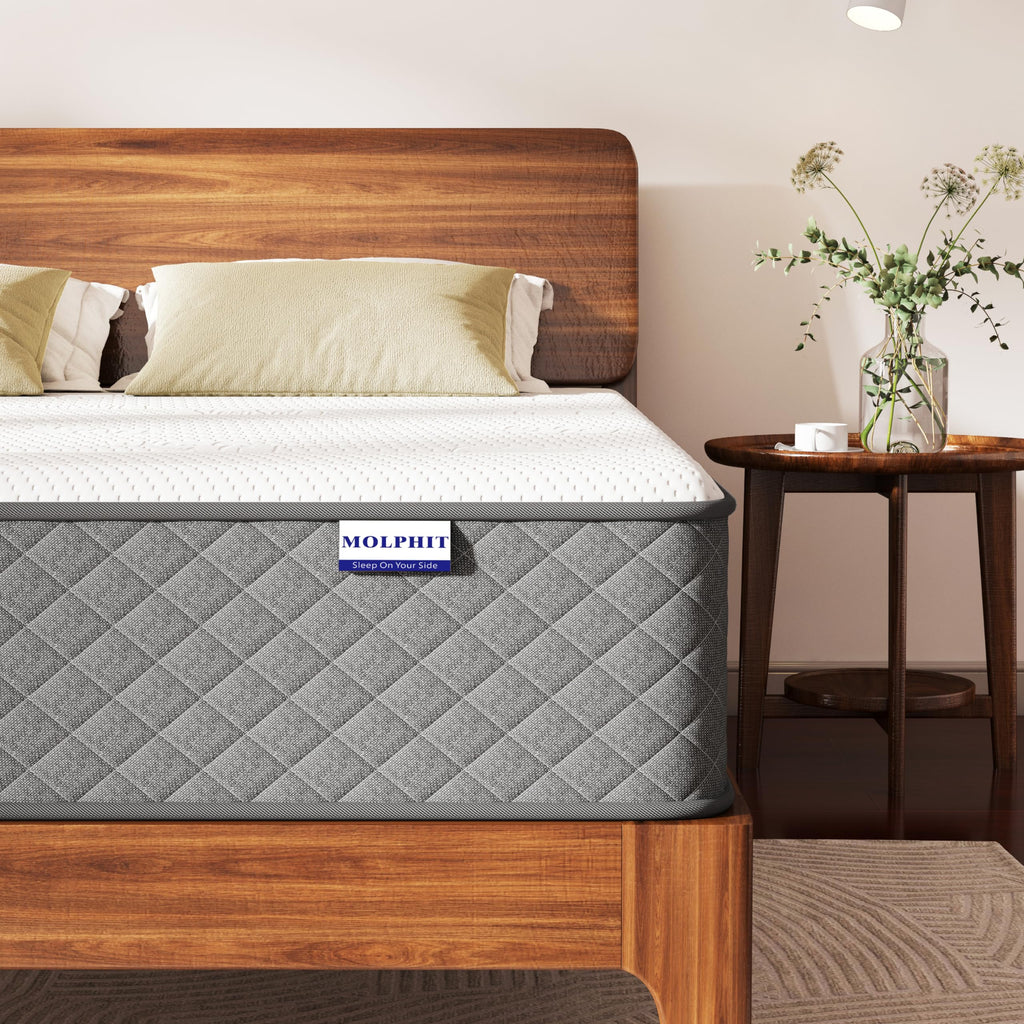 Matratze 180x200, Höhe 25cm mit Oeko-TEX Zertifiziert, Härtegrad H3 und H4, 7 Zonen Taschenfederkernmatratze mit Komfortschaum, Gewebe mit weicher